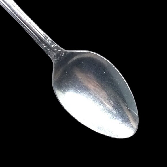 Frank Smith Stainless Steel FSS11 Teaspoon-Electro Plated-Vintage-Japan-Set Of 3 - Picture 3 of 5